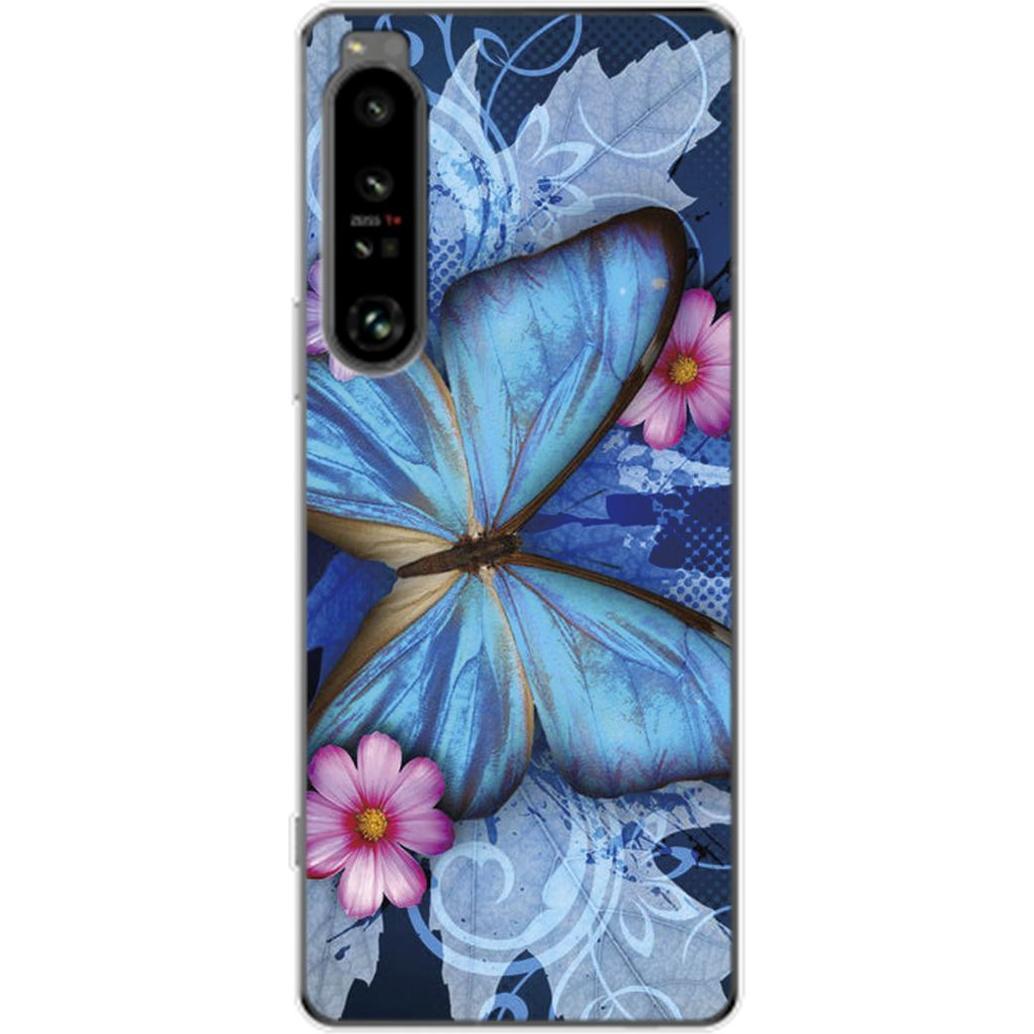 König Design Hülle Handy Schutz für Sony Xperia 1 IV Case Cover Tasche Bumper Etuis TPU Neu (Sony Xperia 1 IV), Smartpho...