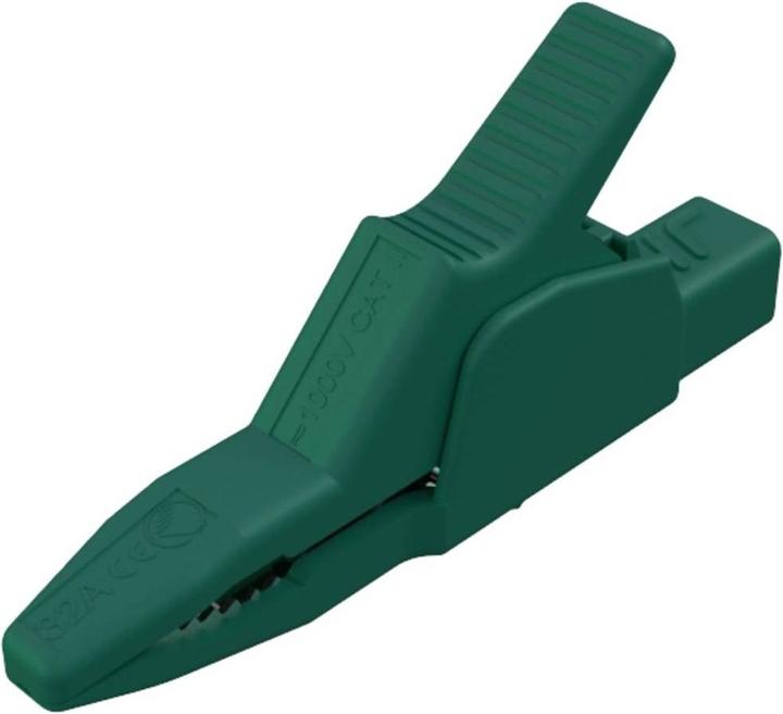 Actual product image Hirschmann Test & Measurement SKS Hirschmann AK 2 B 2540 I Safety tapping terminal plug-in connection 4 mm CAT (Microphone Clip)