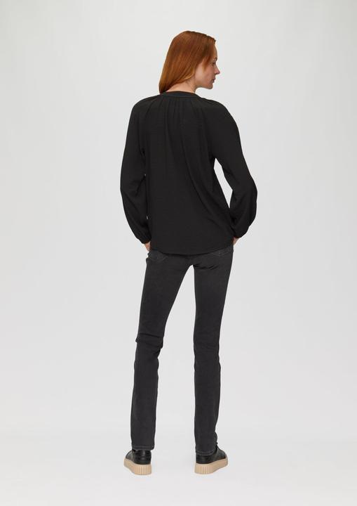 Image du produit S.Oliver Bluse Strukturierte Bluse mit Raffdetails (38)