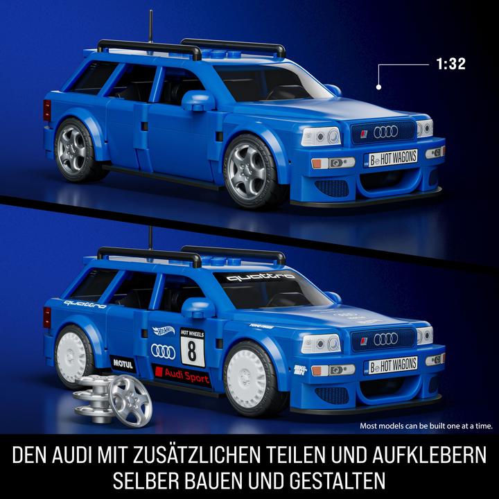 Produktbild Mattel Brick Shop 94 Audi Avant RS2