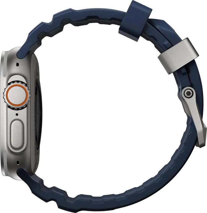 Actual product image Nomad Rocky Point Band 42/44/45/49mm Atlantic (Leather, Plastic, Titanium, Tyres)