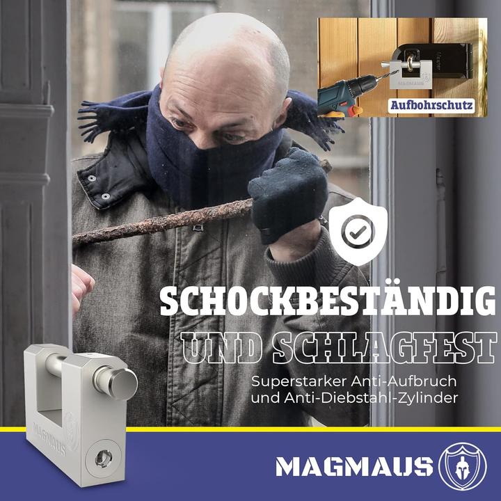 Actual product image Magmaus Padlock