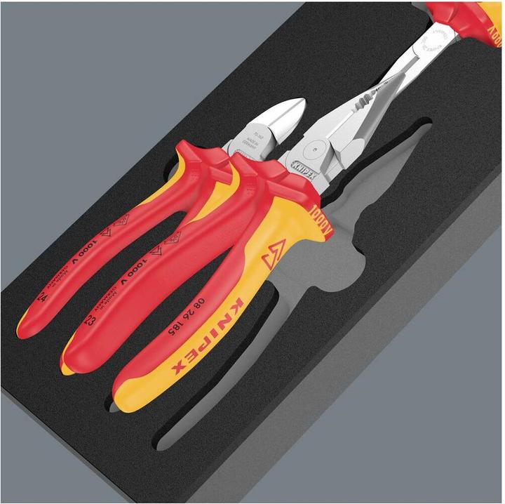 Actual product image Wera Foam insert KNIPEX pliers set VDE 1 9784