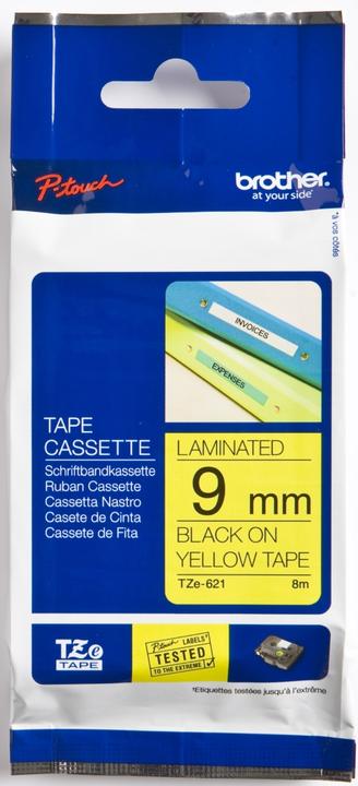 Produktbild Brother Schriftband (0.90 cm, Gelb)