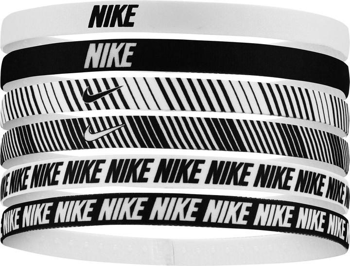 Actual product image Nike Classic Printed Flexible Hairband (Pack of 6)