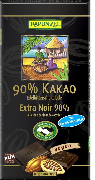 Rapunzel Chocolat noir noble (80 g)