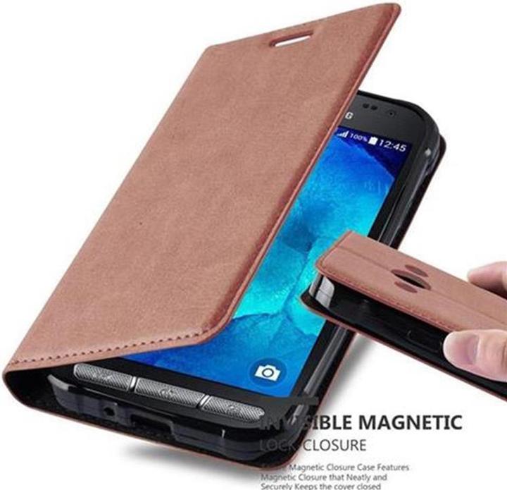 Actual product image Cadorabo Book Invisible Magnet Cover (Samsung Galaxy Xcover 3)