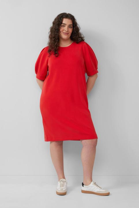 Actual product image S.Oliver Kleid Kurzes Scuba-Kleid mit Puffärmeln (50)