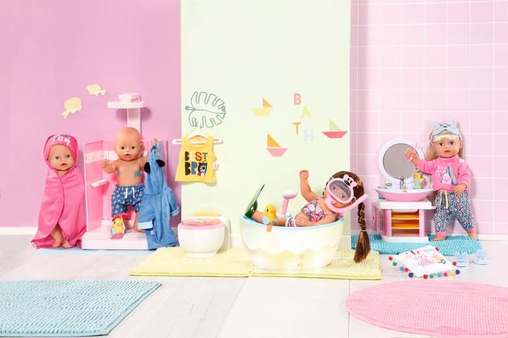 Produktbild Baby Born Bath Kapuzenhandtuch & Schwamm