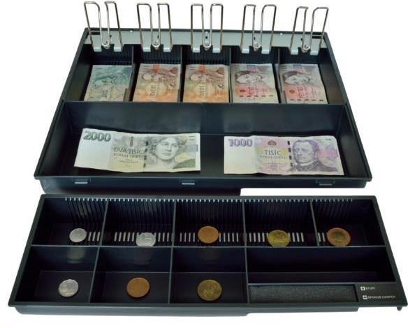 Actual product image Virtuoso Plastová poř™adaÄ na peníze pro C425, kovové drž¾áky bankovek