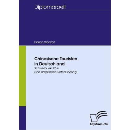 Chinesische Touristen in Deutschland, Fachbücher