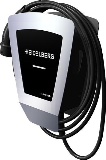 Produktbild Heidelberg Energy Control Plus 00.779.3219 Wallbox (Typ 2, 11 kW, 16 A, Fest verdrahtet)