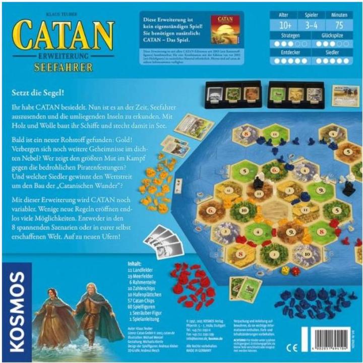 Produktbild Kosmos Catan Seefahrer Erweiterung (Deutsch)