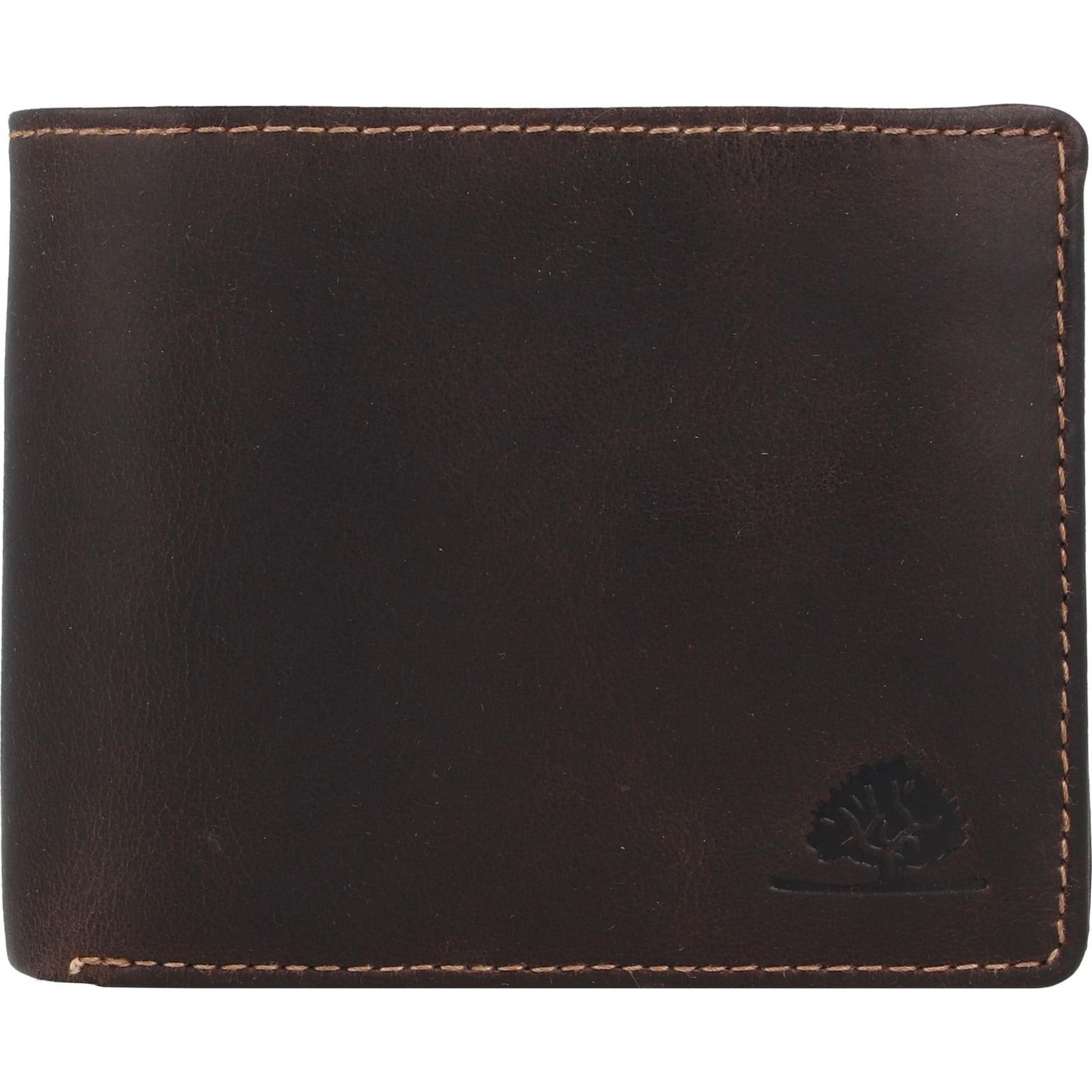 Greenburry, Herren, Portemonnaie, Tornado Geldbörse RFID Schutz Leder 12 cm, Braun