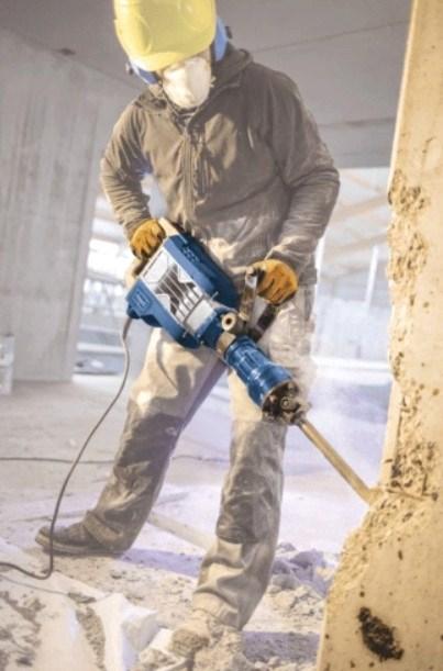 Produktbild Scheppach 5908211901 AB1900 Abbruchhammer 1900W mit 2 Meisseln im Koffer (Netzbetrieb)