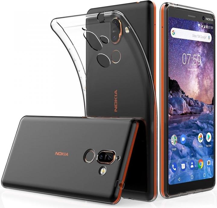 Produktbild Screenguard Nokia 7 Plus Flexible TPU Clear Case (Nokia 7 Plus)