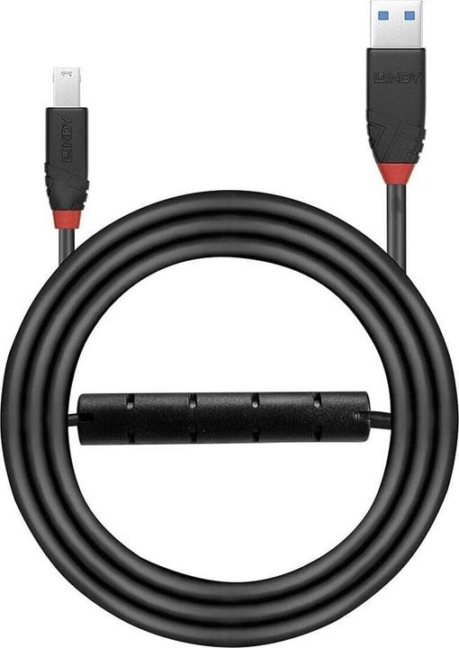 Actual product image Lindy USB A — USB B (10 m, USB 3.0)