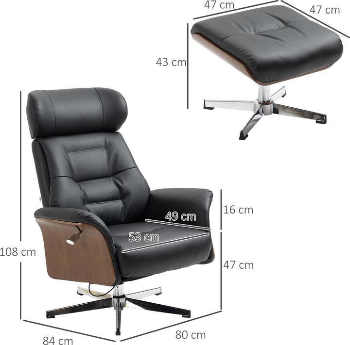 Produktbild Homcom Liegestuhl