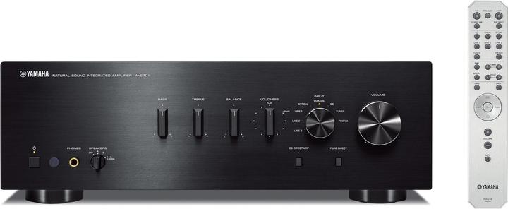 Actual product image Yamaha A-S701 Amplifier - Zwart (Amplifier)