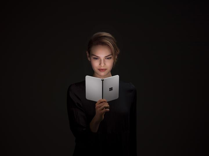 Produktbild Microsoft Surface Duo Qualcomm Snapdragon 855 5.6inch 6GB 128GB LTE Android 10 Projekt MSD (P) (128 GB, Glacier, 5.60", Dual SIM)