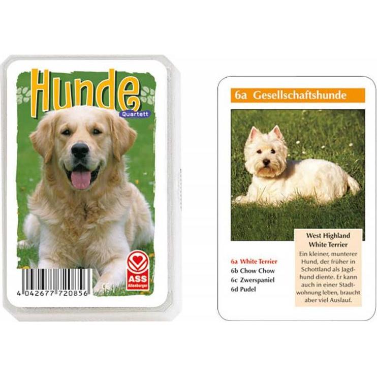 Thumbnail - ASS Altenburg 22572085 - Quartett - Hunde (DE-Ausgabe) (Deutsch)