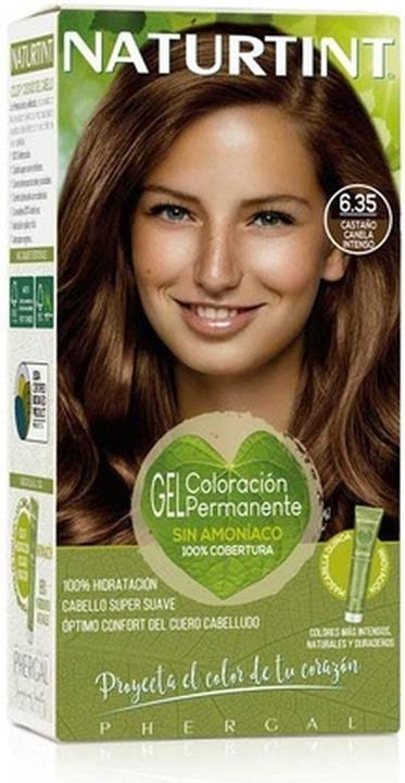 Actual product image Naturtint Ink Pelo Natural Ink 6,35n Casta?o Canela Intenso (6.35 Intense cinnamon brown)