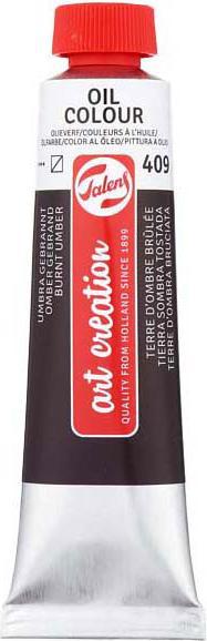 Actual product image Talens Art Creation Ölfarbe, Tube 40 ml, gebrannte Umbra 409 (40 ml)