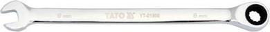 Actual product image Yato Combination spanner with ratchet 6 mm (YT-01906) (6 mm)
