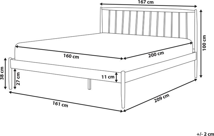 Actual product image Beliani Maurs (160 x 200 cm)