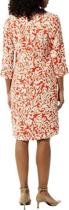 Produktbild Comma Kleid Gemustertes Kleid aus Crêpe (40)