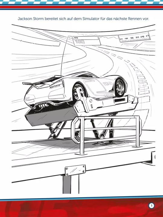 Produktbild Disney Cars 3: 1000 Sticker