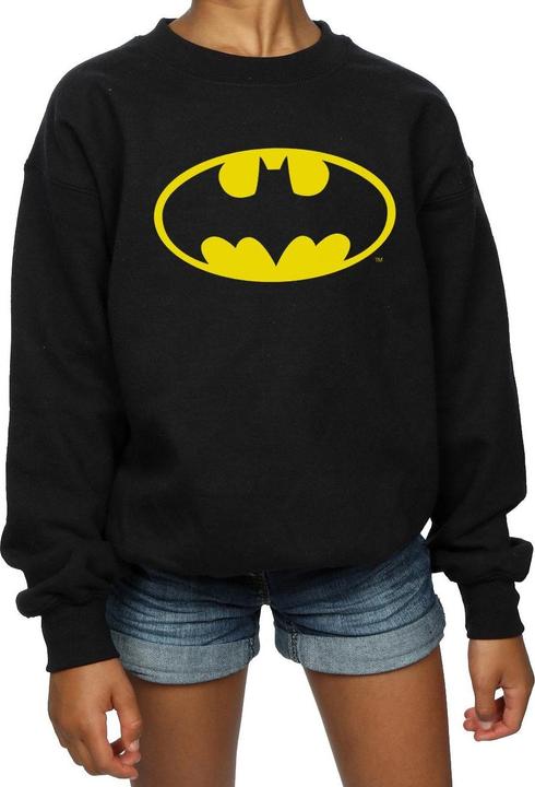 Produktbild Batman Logo Sweatshirt Mädchen (152, 158)