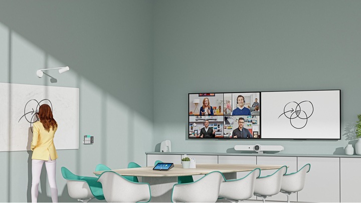 Actual product image Logitech Scribe Whiteboard Kamera