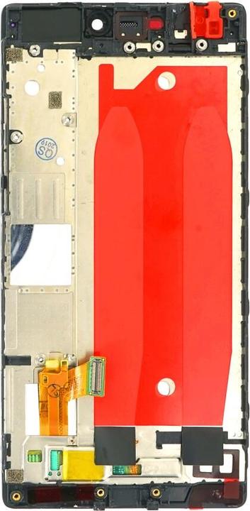 Produktbild OEM Display Unit + Frame for Huawei P8 black (Display, Huawei P8)
