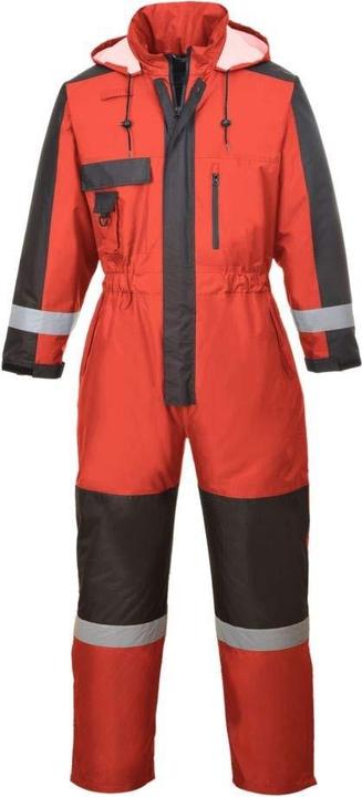 Portwest Men's winter work overall -40 °C cold protection red XL (XL)