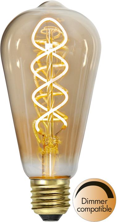 Image du produit Star Trading Ampoule LED E27 ST64 Decoled Spiral Amber (E27, 160 lm, 1x)