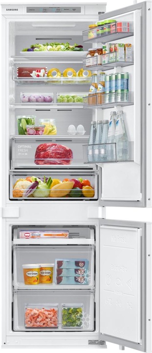 Produktbild Samsung Chłodziarko-zamrażarka BRB26705CWW do zabudowy (267 l)