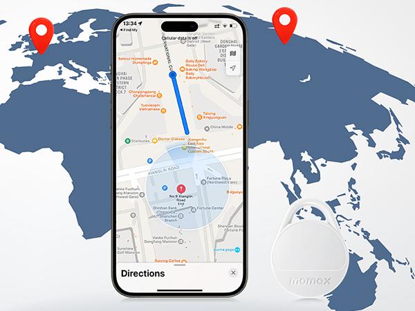 Image du produit Momax Pinpop Keyfinder - Blanc (iOS)