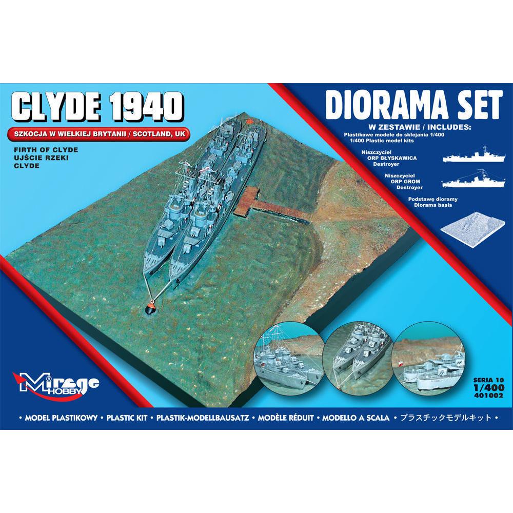 Mirage Hobby Clyde 1940 Diorama Set (Scotland,Firth of Clyde)