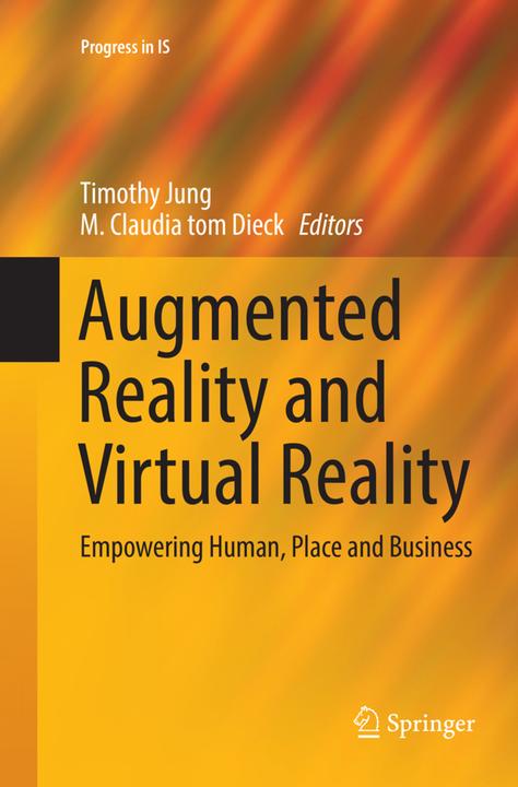 Actual product image Augmented Reality and Virtual Reality (M. Claudia Tom Dieck, Timothy Jung, 2018)