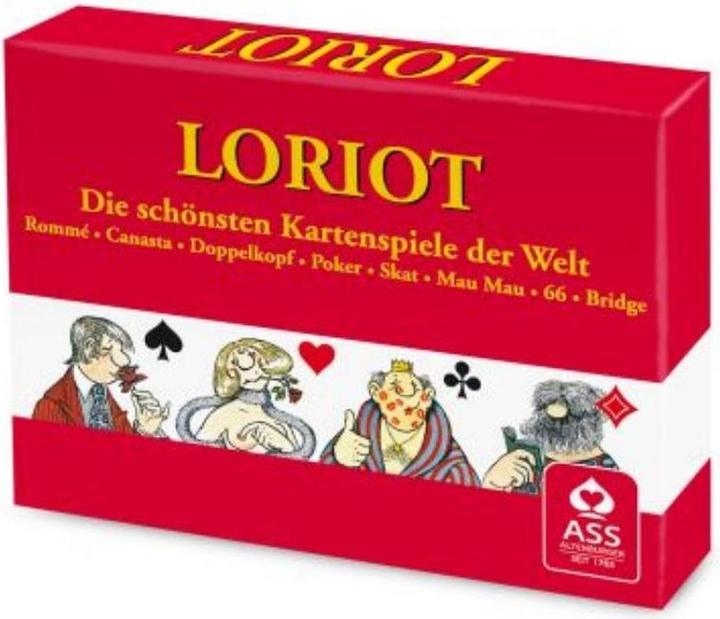Produktbild ASS Altenburg 22571007 - Loriot Rommé (Deutsch, 1 - 8 Spieler)
