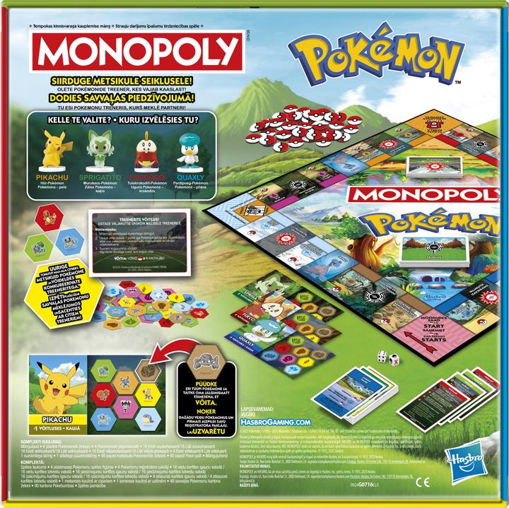 Produktbild Monopoly HAS MON boardgame Pokemon EE/LV (Lettisch)