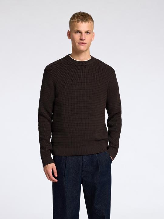 Immagine prodotto Selected Texturierter Pullover mit Rundhalsausschnitt (M)