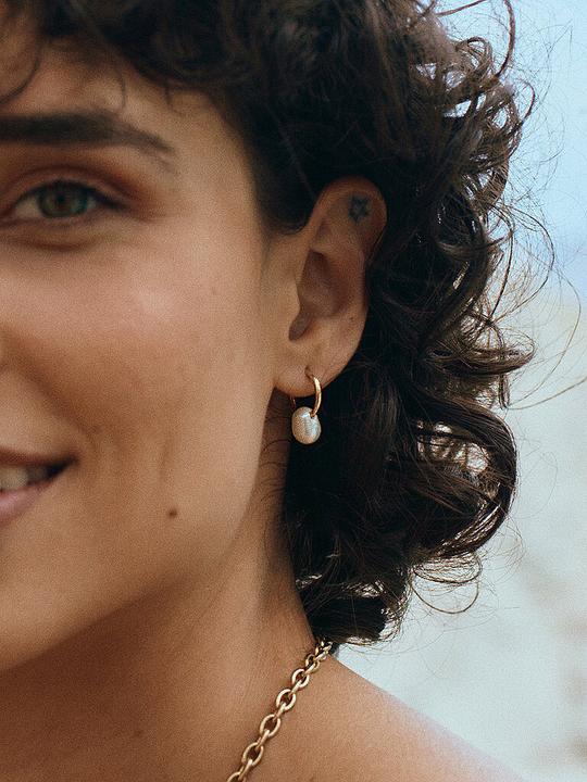 Produktbild Edblad Ohrringe BREEZE HOOPS (Edelstahl)
