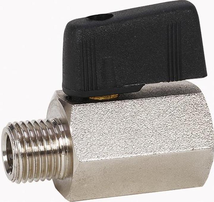 Produktbild Magni Kugelhahn Mini BR 93501 Flügelgriff, IG/AG G 1/2", PN 30, Messing BEE