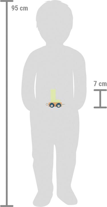 Actual product image small foot Letters Train Polar L