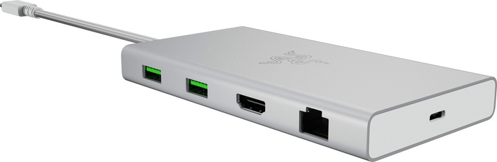 Immagine prodotto Razer Dock USB-C - Edizione Mercury (USB-C, 11 Porti)