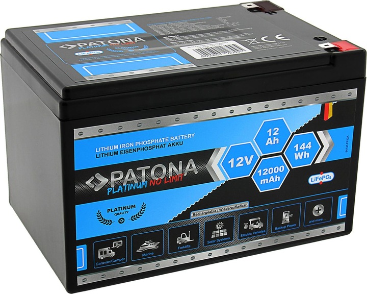 Produktbild Patona Platinum (12 V, 12 Ah)