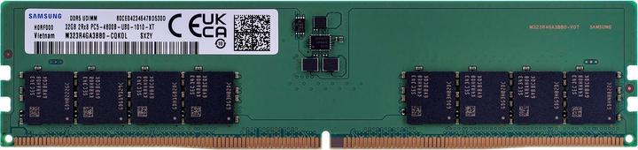 Productafbeelding Samsung 32GB DDR5 4800MHZ (1 x 32GB, 4800 MHz, DDR5 RAM, U-DIMM)