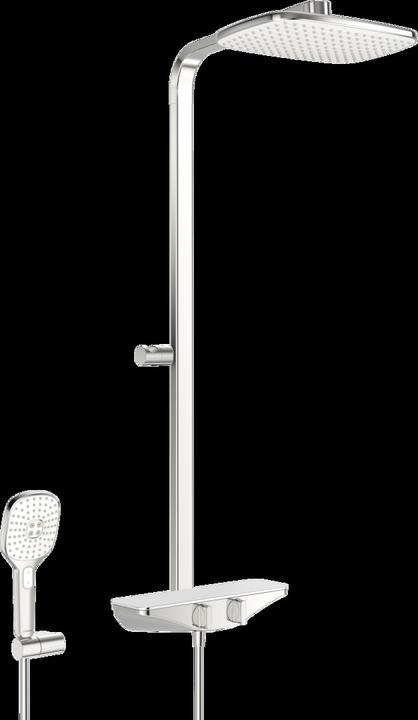 Hansa Emotion Brause-Thermostat Duschsystem für Wandmontage weiss